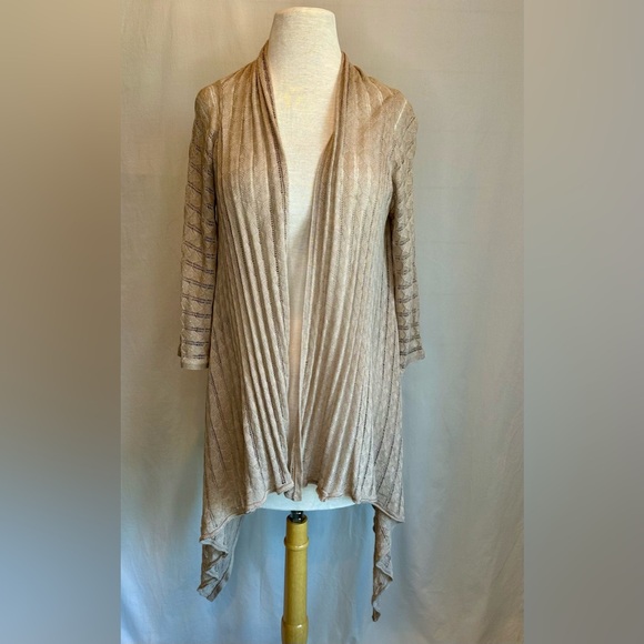 Alice + Olivia Sweaters - Alice + Olivia Crocheted Cardigan Size XS Cream